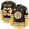 Boston Bruins Fanatics Premium 100th Anniversary Brad Marchand 2024-25 Alternate Schwarz Trikot - Herren